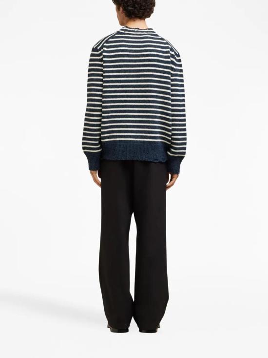  아미 스웨터 H23UKS027KN0017 navy - AMI