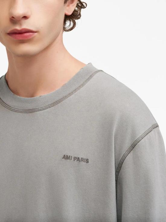  아미 긴팔 티셔츠 H23UTS216JE0051 - AMI