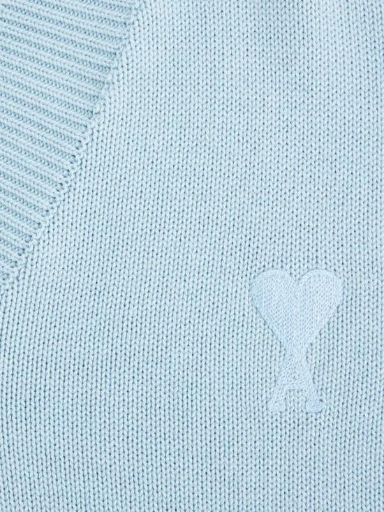  아미 스웨터 UKS208016 blue - AMI