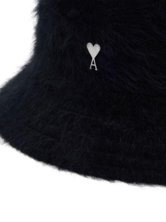  아미 모자 E25UHA236AW0028 black - AMI