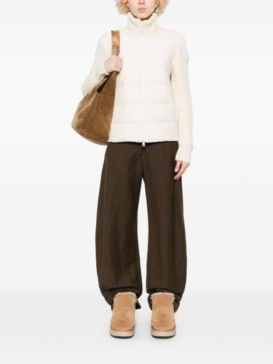  몽클레어 가디건 J20939B00043M4281 white - MONCLER