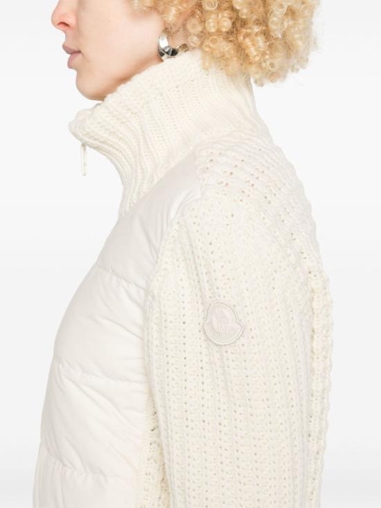  몽클레어 가디건 J20939B00043M4281 white - MONCLER