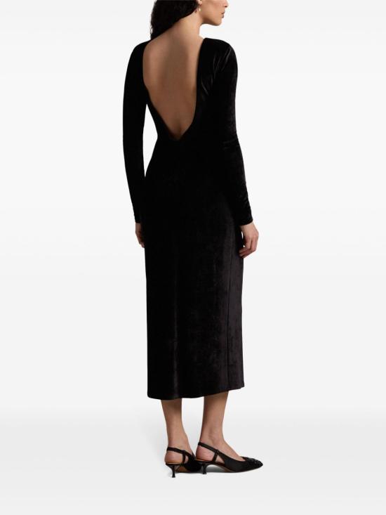  폴로 랄프로렌 롱 원피스 211947954 black - POLO RALPH LAUREN