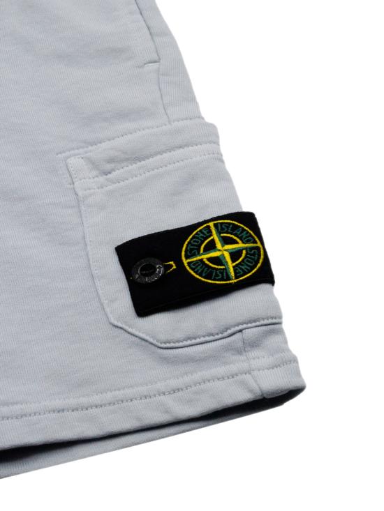 25SS [키즈] 스톤 아일랜드 쇼츠/버뮤다 K1S166200006S0040 V0041 Light Blue - STONE ISLAND