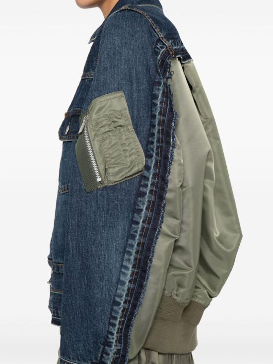  사카이 데님 자켓 SCW207 - SACAI