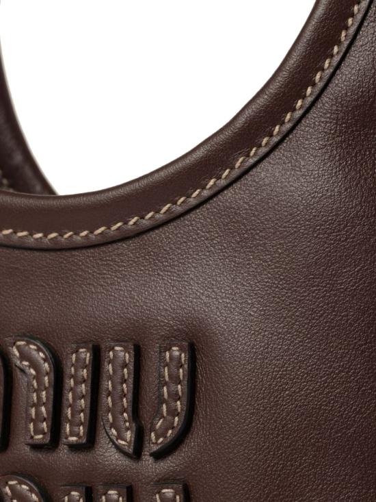  미우미우 토트백 5BA281VOLN2CRW brown - MIU MIU