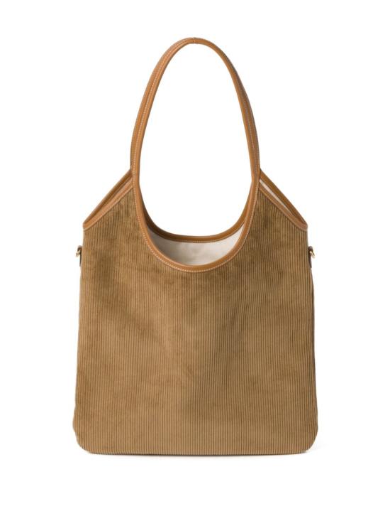  미우미우 토트백 5BG231VMLN2F81 camel - MIU MIU