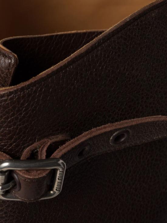  미우미우 부츠 5W315EFG0352KJ brown - MIU MIU