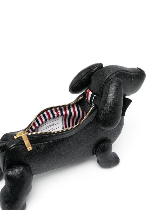  톰브라운 벨트백 UAC020A00198 black - THOM BROWNE