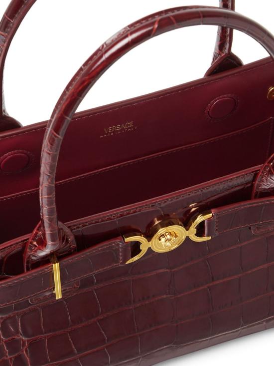  베르사체 토트백 10131681A08724 burgundy - VERSACE