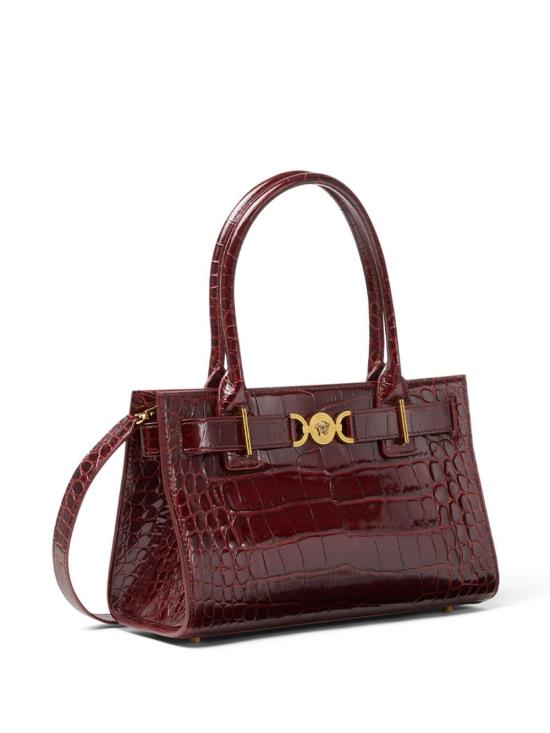 베르사체 토트백 10131681A08724 burgundy - VERSACE