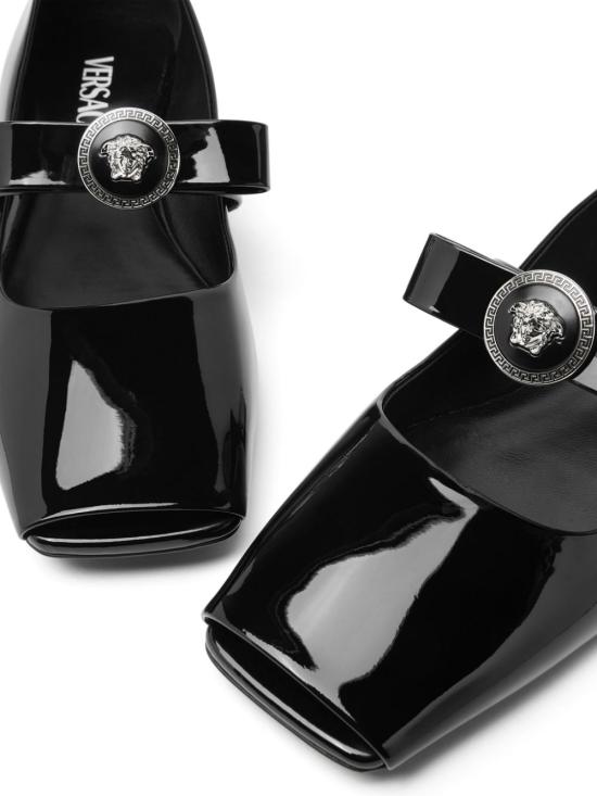  베르사체 플랫 슈즈 1014359D2VE black - VERSACE