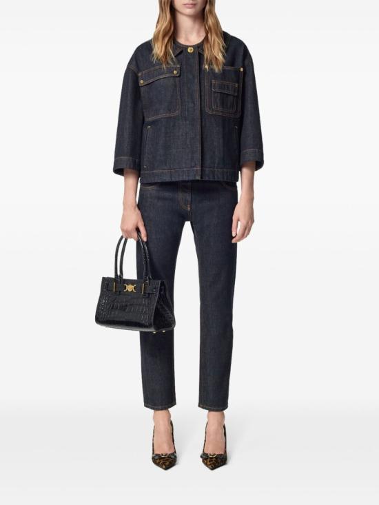  베르사체 데님 팬츠 10173781A12294 navy - VERSACE