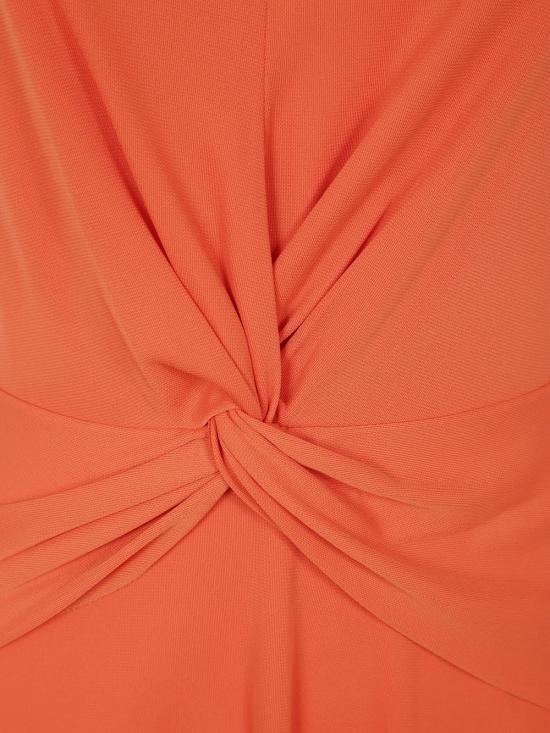 25SS 랄프 로렌 미디 원피스 250872090 012 ORANGE LILY - RALPH LAUREN