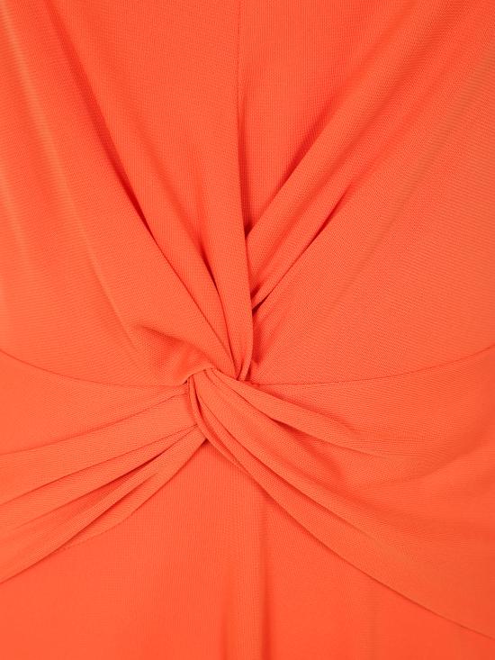 25SS 랄프 로렌 미디 원피스 250872090 012 ORANGE LILY - RALPH LAUREN