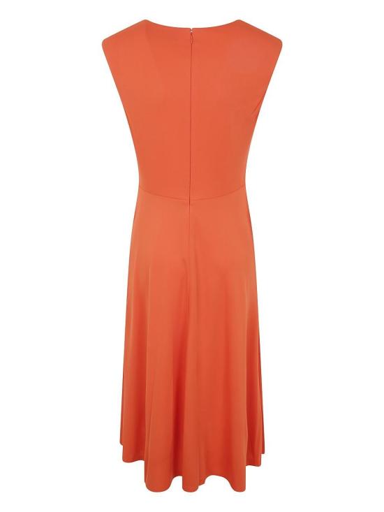 25SS 랄프 로렌 미디 원피스 250872090 012 ORANGE LILY - RALPH LAUREN