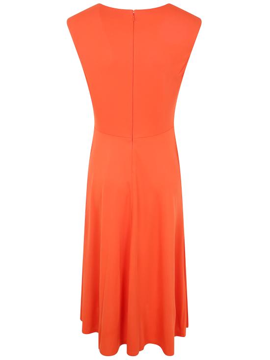 25SS 랄프 로렌 미디 원피스 250872090 012 ORANGE LILY - RALPH LAUREN