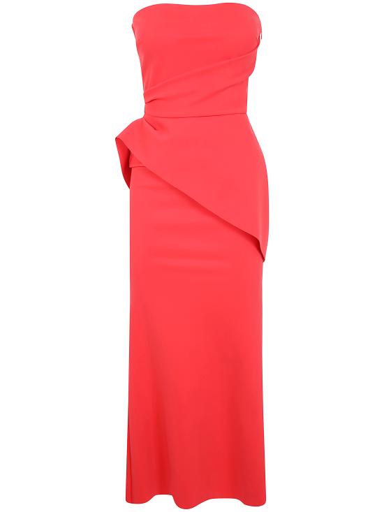 25SS 키아라보니 롱 원피스 TAROLONGZP 720 GERANIUM