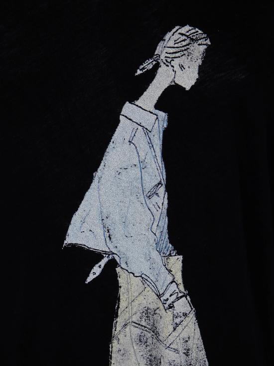 25SS 요지 야마모토 숏 원피스 FT T73 021 1 BLACK - YOHJI YAMAMOTO