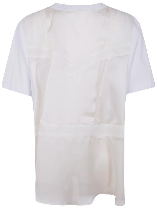 25SS 사카이 반팔 티셔츠 25 07690 101 WHITE - SACAI