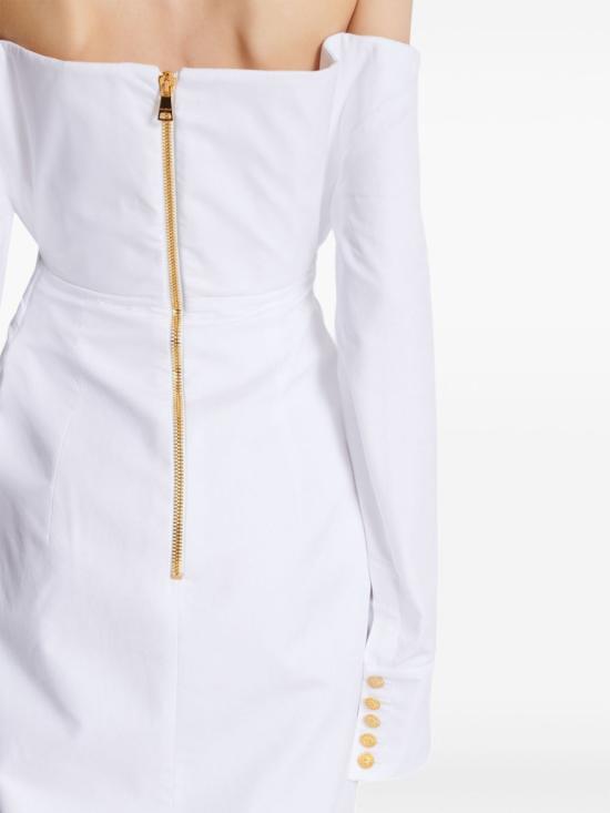  발망 롱 원피스 EF1RN215CB02 - BALMAIN