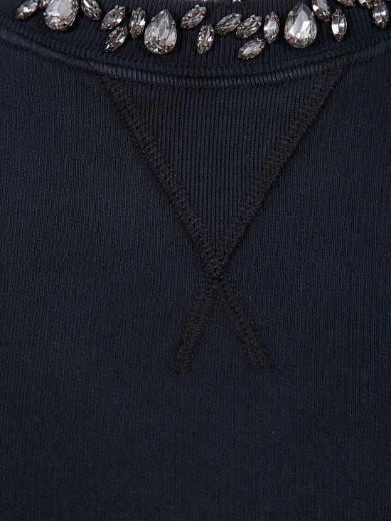 25SS 골든구스 긴팔 티셔츠 GWP02203 P001896 90456 90456 WASHED BLACK - GOLDEN GOOSE