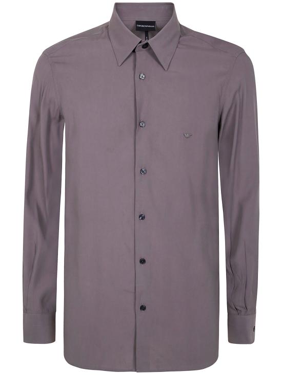 25SS 엠포리오 아르마니 긴팔 셔츠 EM001537 AF14214 U6107 DRIFTWOOD - EMPORIO ARMANI