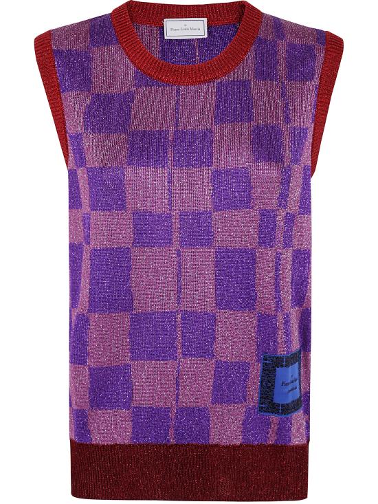 25SS 피에르루이마샤 베스트 TRICOT PPP002 SQUARED