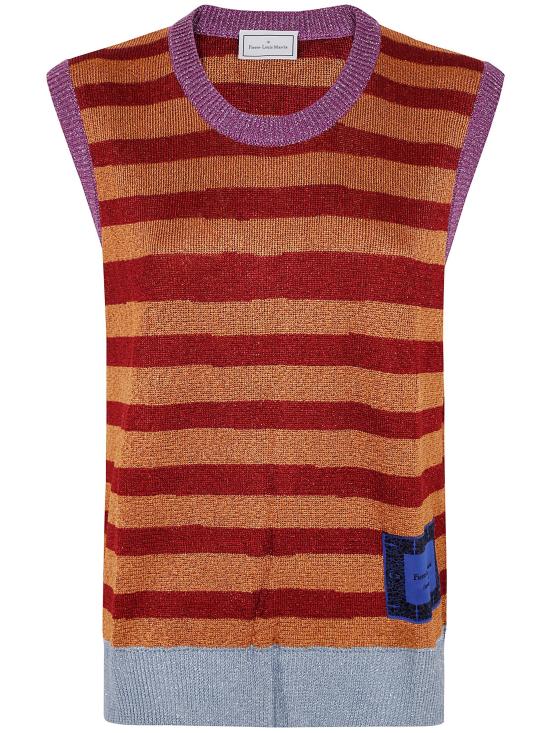 25SS 피에르루이마샤 베스트 TRICOT PPP001 STRIPE - PIERRE LOUIS MASCIA