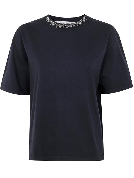 25SS 골든구스 반팔 티셔츠 GWP01874 P001897 90456 90456 WASHED BLACK