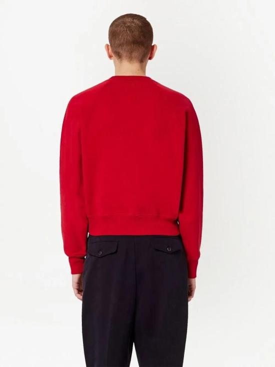  아미 긴팔 티셔츠 USW010747 red - AMI