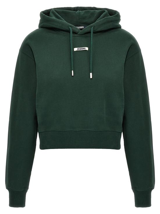 25SS 자크뮈스 후드 티셔츠 24E241JS1622341591 Green