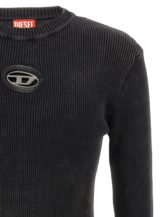 25SS 디젤 스웨터 A175120AKBQ900 Black - DIESEL