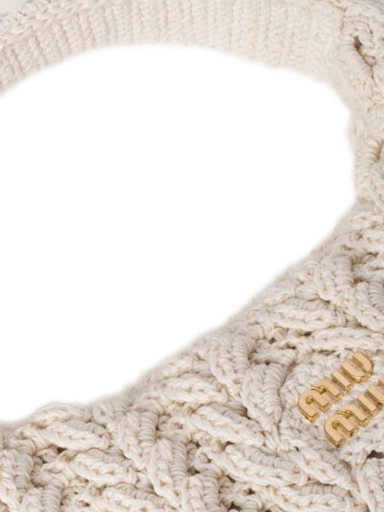  미우미우 숄더백 5BC125VOOO2CQZ cream - MIU MIU