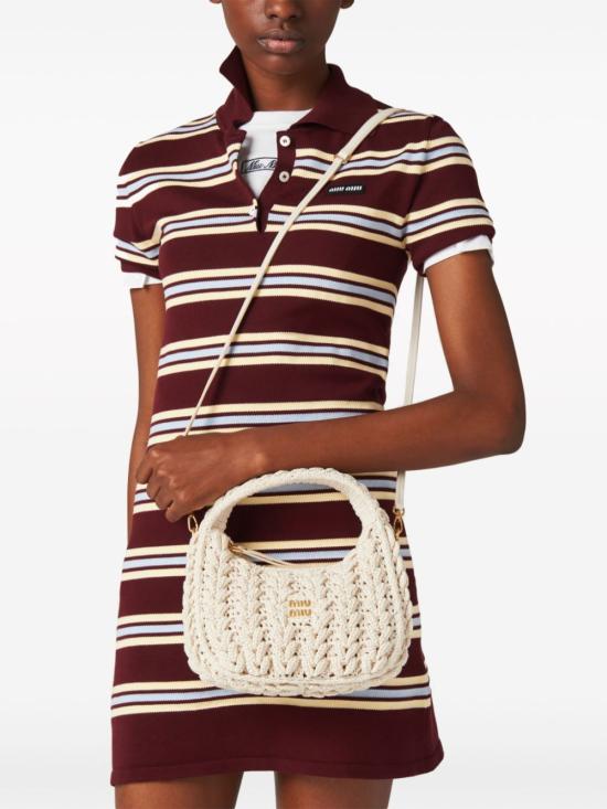  미우미우 숄더백 5BC125VOOO2CQZ cream - MIU MIU