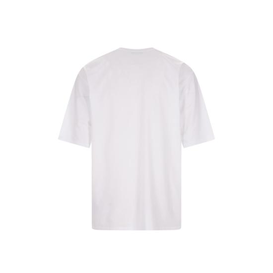  발망 반팔 티셔츠 AH0EG015 PB74 GAB White - BALMAIN