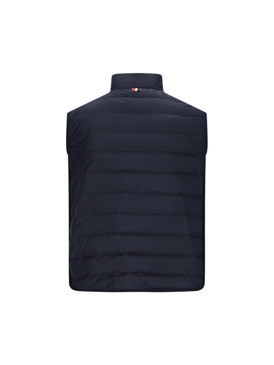 25SS 톰브라운 베스트 MVD026X F0241 415 Blue - THOM BROWNE