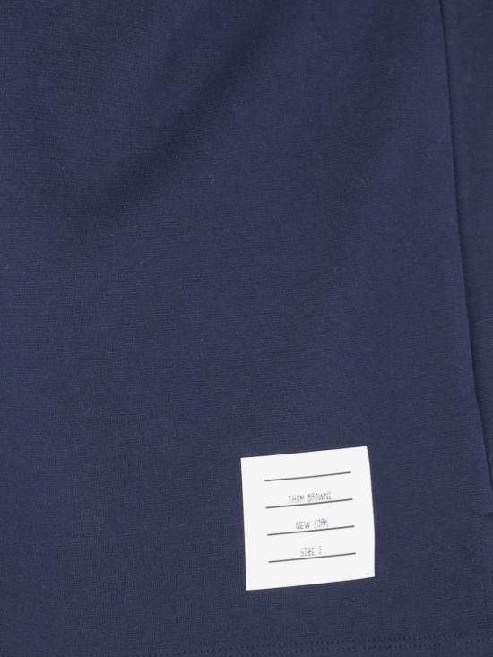 25SS 톰브라운 반팔 티셔츠 MJS183A 07323 415 Blue - THOM BROWNE