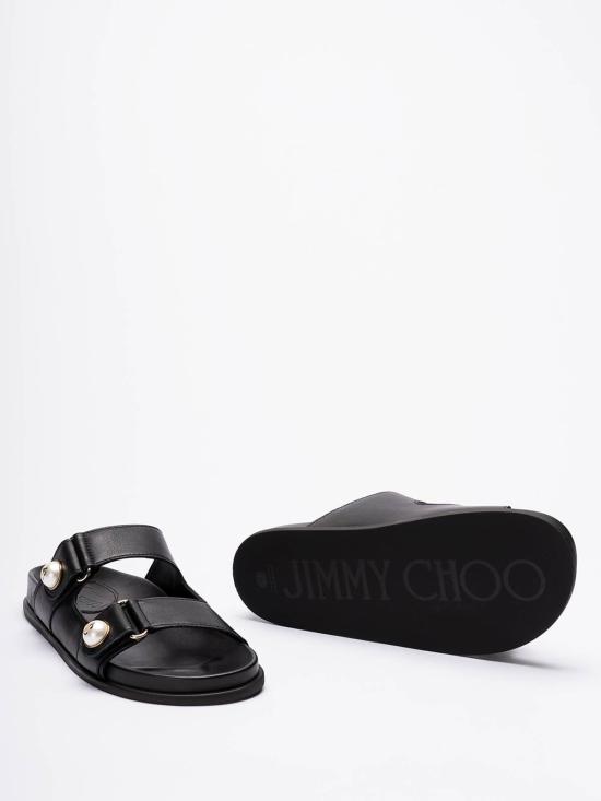 26SS 지미추 뮬/슬리퍼 FAYENCESANDALSQMBLACK Black - JIMMY CHOO