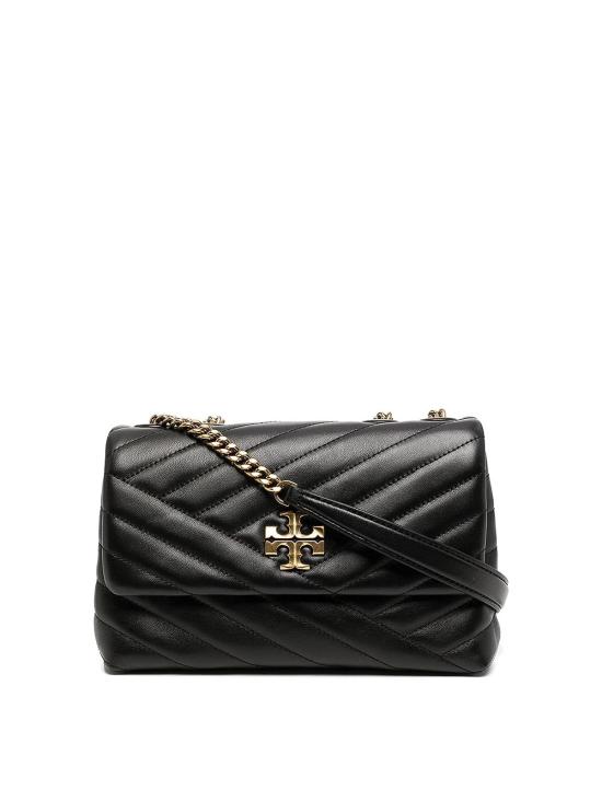 26SS 토리버치 키라 쉐브론 스몰 컨버터블 숄더백 90452001 Black