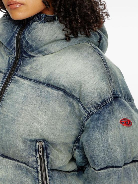  디젤 패딩 A145490SKAI blue - DIESEL