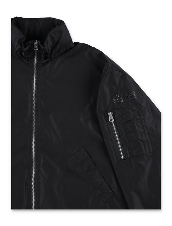 25SS [키즈] MM6 메종마르지엘라 아우터 M60728MM001 M6900 BLACK - MM6 MAISON MARGIELA