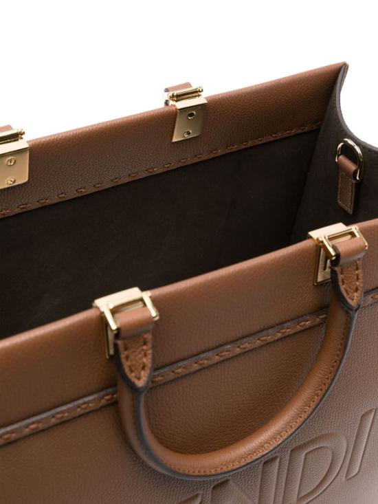  펜디 토트백 8BH386AQF5 brown - FENDI