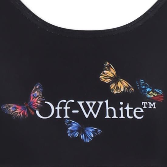 25SS [키즈] 오프화이트 비키니 OGFA014S25JER0011001 BLACK - OFF WHITE