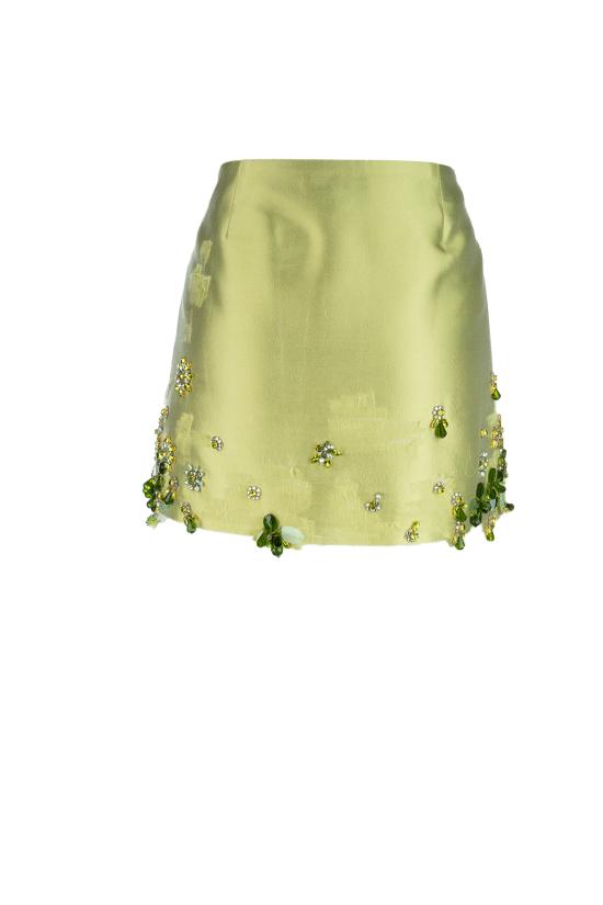 25SS 프라다 숏 스커트 P180YR16L8 F0613 FELCE - PRADA