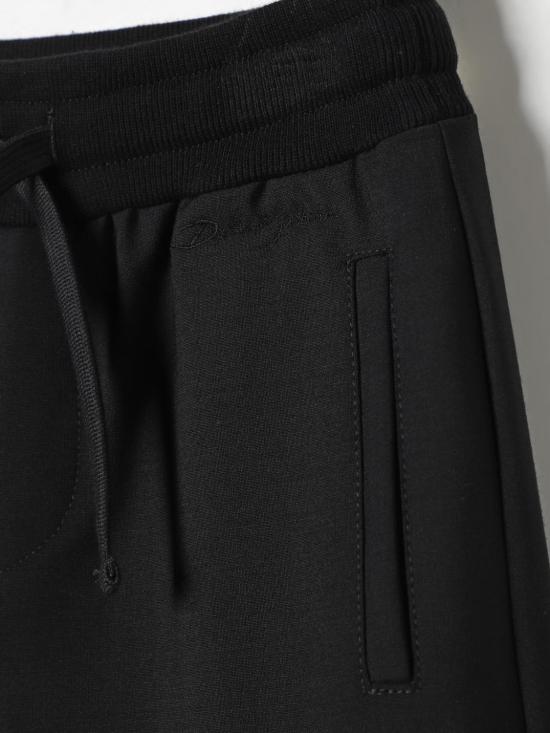 25FW [키즈] 돌체앤가바나 트레이닝/조거 팬츠 L44P69G7N3U N0000 Black - DOLCE & GABBANA