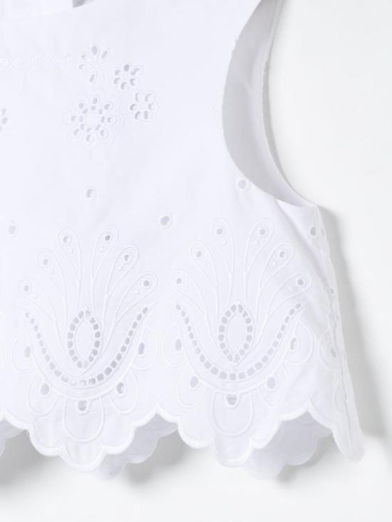 25FW [키즈] 돌체앤가바나 탑 L51N69FG5BL W0800 White - DOLCE & GABBANA