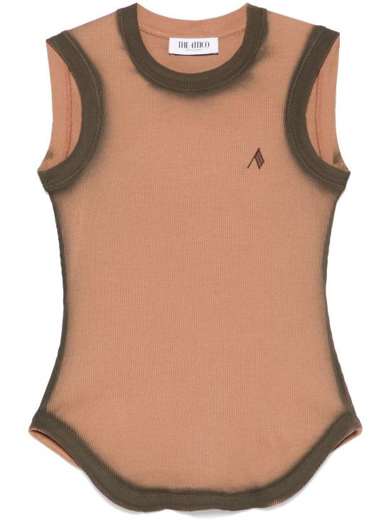 25SS 디 아티코 민소매 티셔츠 250WCN00003 JJJ054SP 878 BEIGE