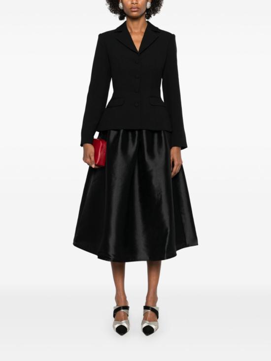  셀프 포트레이트 롱 원피스 RS25067M black - SELF PORTRAIT