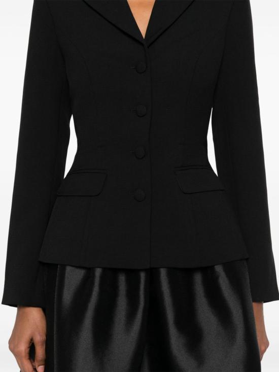  셀프 포트레이트 롱 원피스 RS25067M black - SELF PORTRAIT